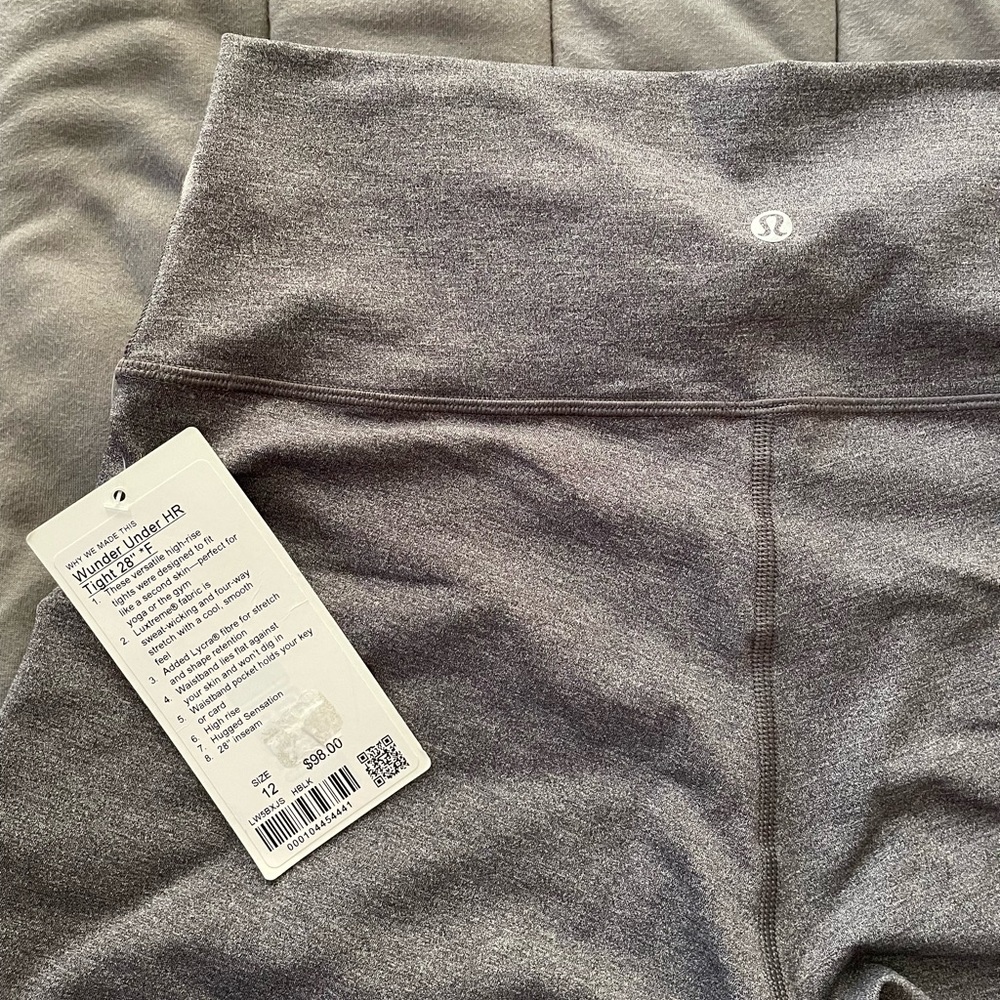 Lululemon Wunder Under HR Tight 28" F Size 12